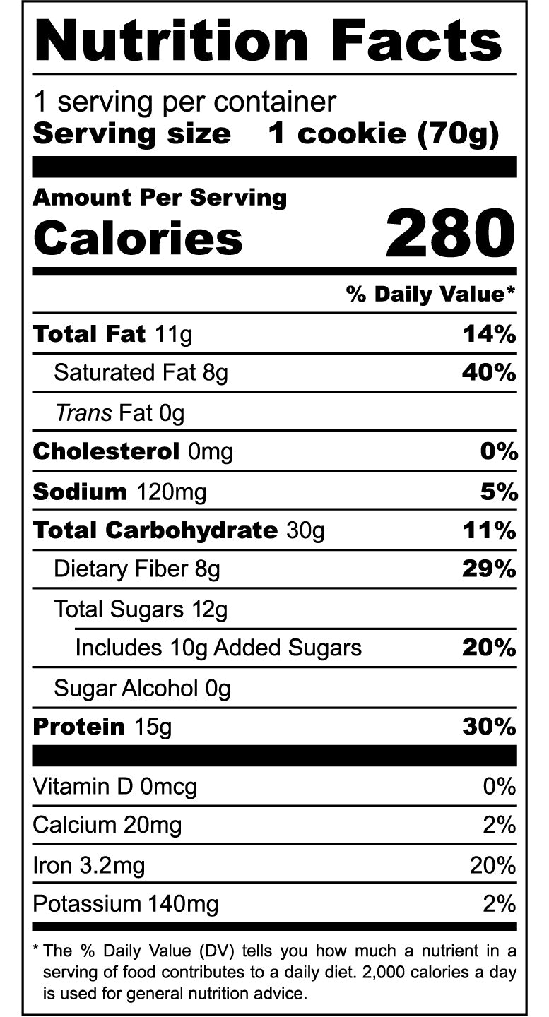Nutrition facts