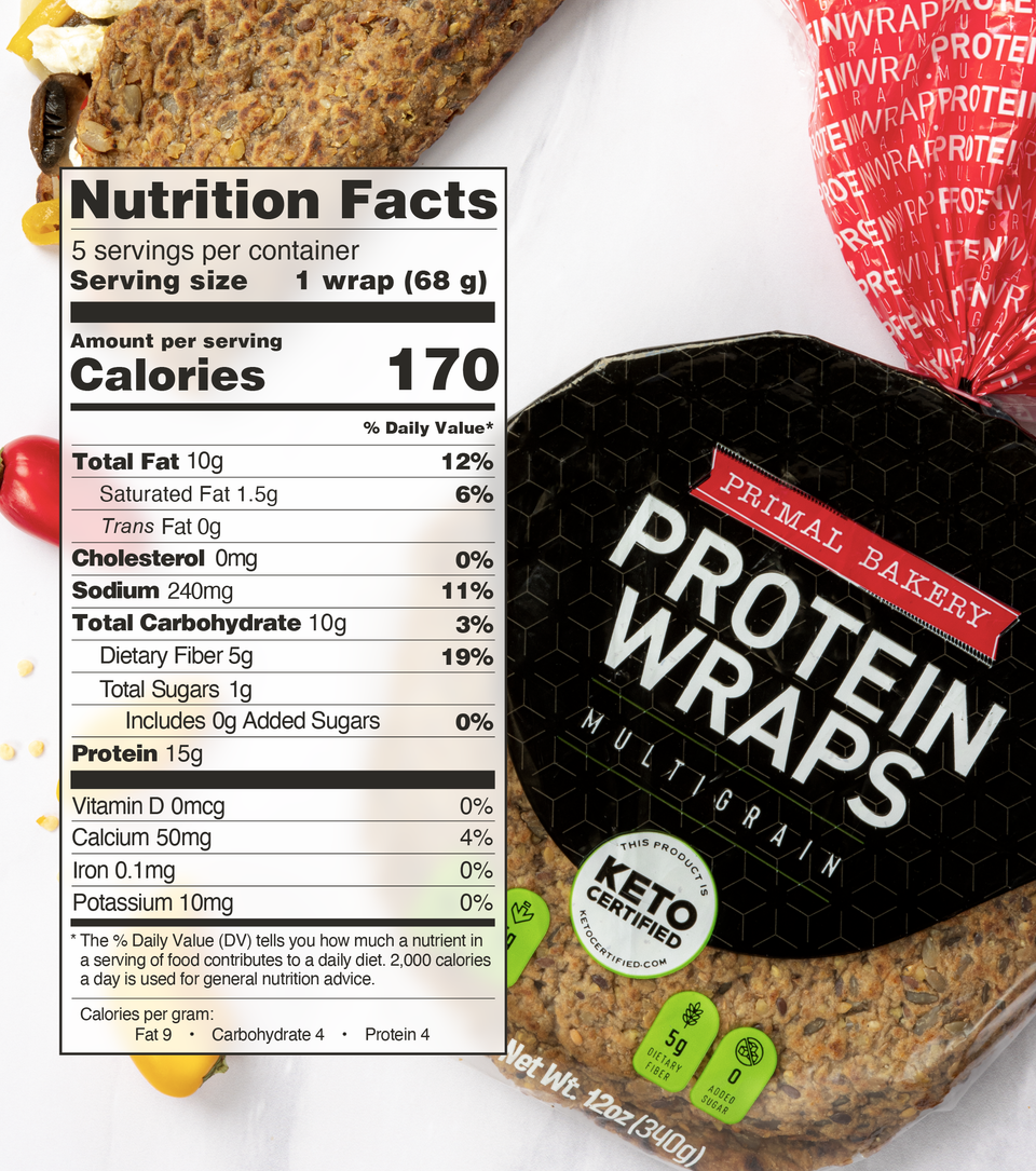 High-Protein Low-Carb Wraps for Everyday Meals – Primal Bakery